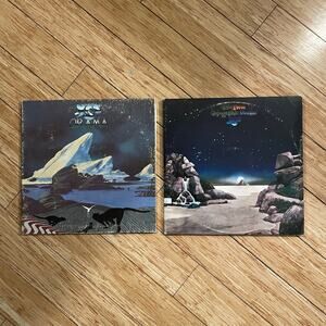 Yes LP vinyl record lot progressive rock vintage albums 70s